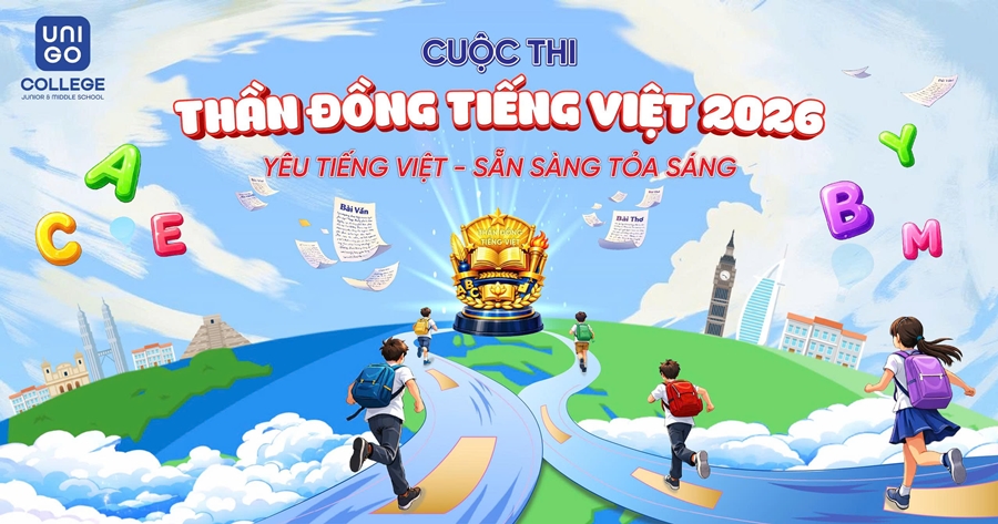CHÍNH THỨC PHÁT ĐỘNG CUỘC THI "THẦN ĐỒNG TIẾNG VIỆT" 2026 
